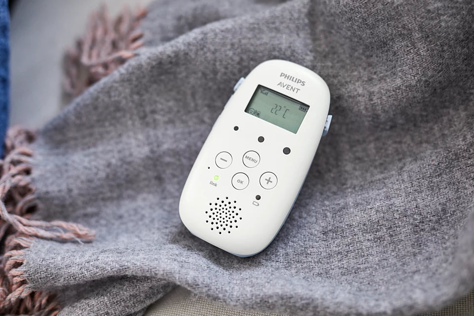 Monitor audio DECT avansat pentru bebeluşi SCD715/52